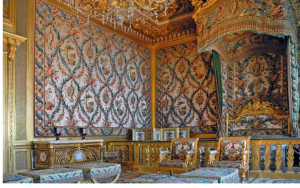 La chambre de l'Impératrice vue d'ensemble-Château de Fontainebleau